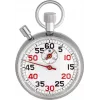 TFA Dostmann 38.1022 Mechanischer Küchentimer Silber-Weiß