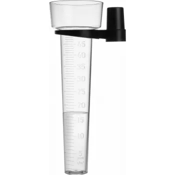 TFA Dostmann 47.1015 Regenmesser 50 mm Schwarz / Transparent