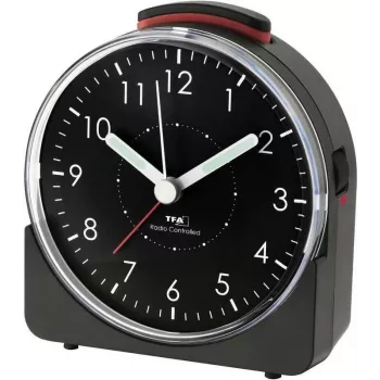 TFA Dostmann 60.1508.01 Sunrise Wecker mit Lichtweckfunktion und FM-Radio, Weiß