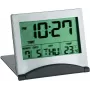 TFA Dostmann 98.1054 Quarz-Wecker Silber