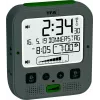 TFA Dostmann BOOM Hochleistungs-Funkuhr Wecker, Schwarz 60.2538.02