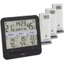 TFA Dostmann KLIMA@HOME 2 kabelloses Thermo-Hygrometer, Schwarz (30.3075.01)