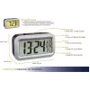 TFA Dostmann Lumio Plus Radio-Wecker Schwarz/Silber