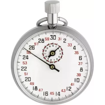TFA Dostmann Mechanische Stoppuhr Silber 381021