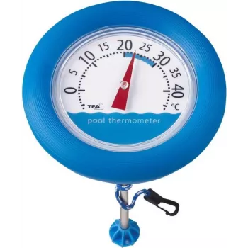 TFA Dostmann Poolwatch Analoges Pool-Thermometer, 40.2007, Schwimmthermometer für Schwimmbecken und Teiche