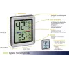 TFA EXACTO Digital-Thermo-Hygrometer Silber (30.5047.54)