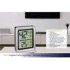 TFA EXACTO Digital-Thermo-Hygrometer Silber (30.5047.54)