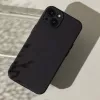 TFO Silikonhülle für Xiaomi Redmi A7 Pro - Matt Schwarz Stoßfeste Rückseitenhülle