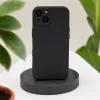 TFO Silikonhülle für Xiaomi Redmi A7 Pro - Matt Schwarz Stoßfeste Rückseitenhülle
