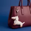 TFO Universal Phone Chain Beige Dachshund - Verstellbares Crossbody-Lanyard mit Patch-Adapter