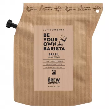 The Brew Company Brazil Strong Gemahlener Kaffee Pour Over Beutel 20g