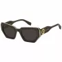THE MARC JACOBS Damen-Sonnenbrille MARC851/S - Cat-Eye-Acetatrahmen, graue Verlaufsgläser, 52 mm