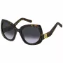 THE MARC JACOBS Damen Sonnenbrille MARC808S086 - Schwarzer Acetatrahmen, graue Gradientengläser, 57 mm
