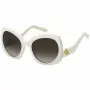 THE MARC JACOBS Damen Sonnenbrille MARC808SSZJ Schwarz Acetat Grau Verlauf Glas 57/23/130 mm