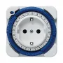 THEBEN THEB Analog Timer 26 24H ohne Gangreserve Steckdosen-Zeitschaltuhr (0260030)