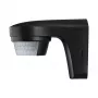 THEBEN theLuxa S180 BK PIR-Bewegungsmelder – 180° Erfassungswinkel, 12 m Reichweite, Wandmontage, Schwarz