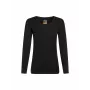 THERMAL GRIZZLY Damen Thermoshirt Icebreaker 200 Oasis LS Schwarz