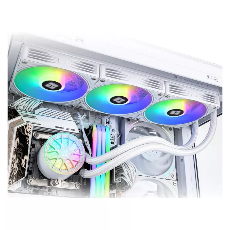Thermalright Aqua Elite V6 RGB 360mm Weiß All-in-One Flüssigkeits-CPU-Kühler