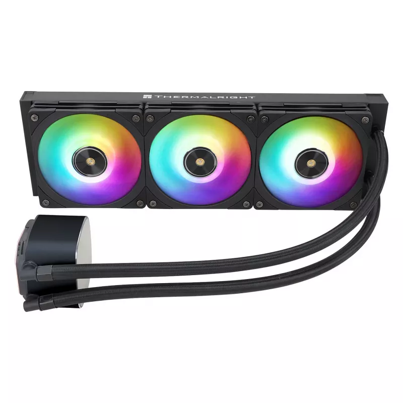 Thermalright Frozen Horizon V2 RGB 360mm AIO Flüssigkeits-CPU-Kühler, Schwarz ARGB