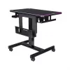 Thermaltake CycleDesk 100 GGD Elektrisch höhenverstellbarer Schreibtisch mit RGB, Schwarz