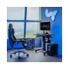 Thermaltake CycleDesk 100 GGD Elektrisch höhenverstellbarer Schreibtisch mit RGB, Schwarz