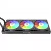 Thermaltake LB360-S ARGB (Gunmetal) All-in-One Flüssigkeitskühler, 360mm Radiator, 3x 120mm Lüfter, 2,1 inch IPS LCD Display