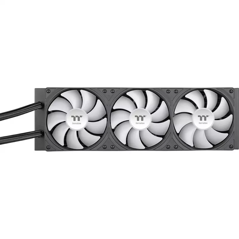 Thermaltake LB360-S ARGB (Gunmetal) All-in-One Flüssigkeitskühler, 360mm Radiator, 3x 120mm Lüfter, 2,1 inch IPS LCD Display