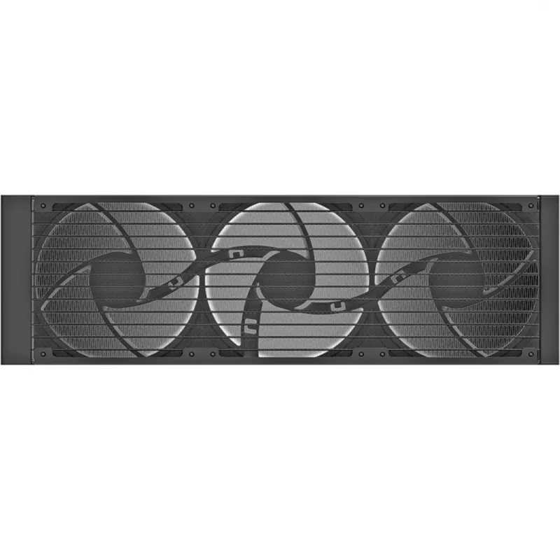 Thermaltake LB360-S ARGB (Gunmetal) All-in-One Flüssigkeitskühler, 360mm Radiator, 3x 120mm Lüfter, 2,1 inch IPS LCD Display
