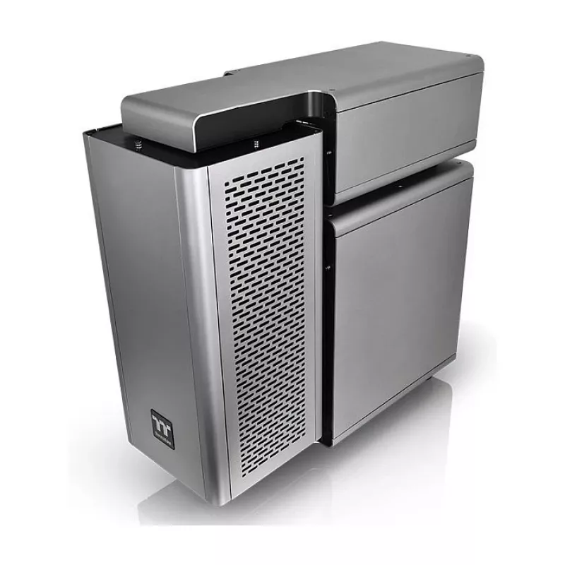 Thermaltake Level 20 Tempered Glass Edition Full Tower Gehäuse, Grau/Schwarz, ARGB-Lüfter