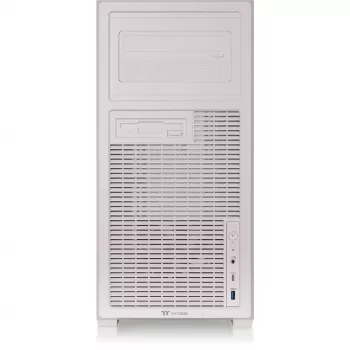 Thermaltake Retro 360 Beige Mid Tower PC-Gehäuse mit gehärtetem Glas