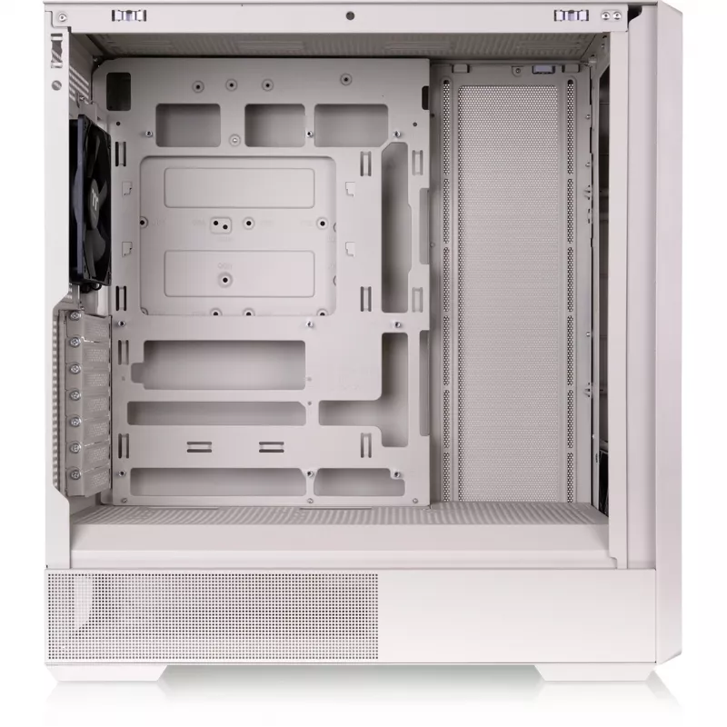 Thermaltake Retro 360 Beige Mid Tower PC-Gehäuse mit gehärtetem Glas