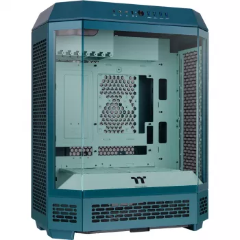 Thermaltake The Tower 600 Transformative Teal Full Tower Gehäuse, 3x gehärtetes Glas, E-ATX, USB-C