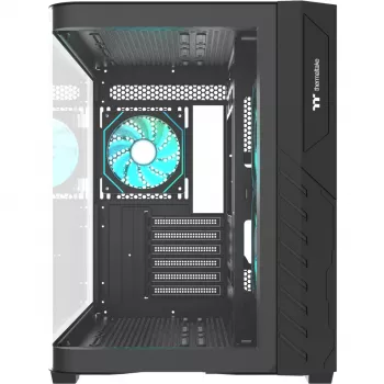Thermaltake Vision 330 CR ARGB SE Edition Mid Tower Gehäuse, Schwarz, 3x gehärtete Glasscheiben, 3x CT140 ARGB Lüfter