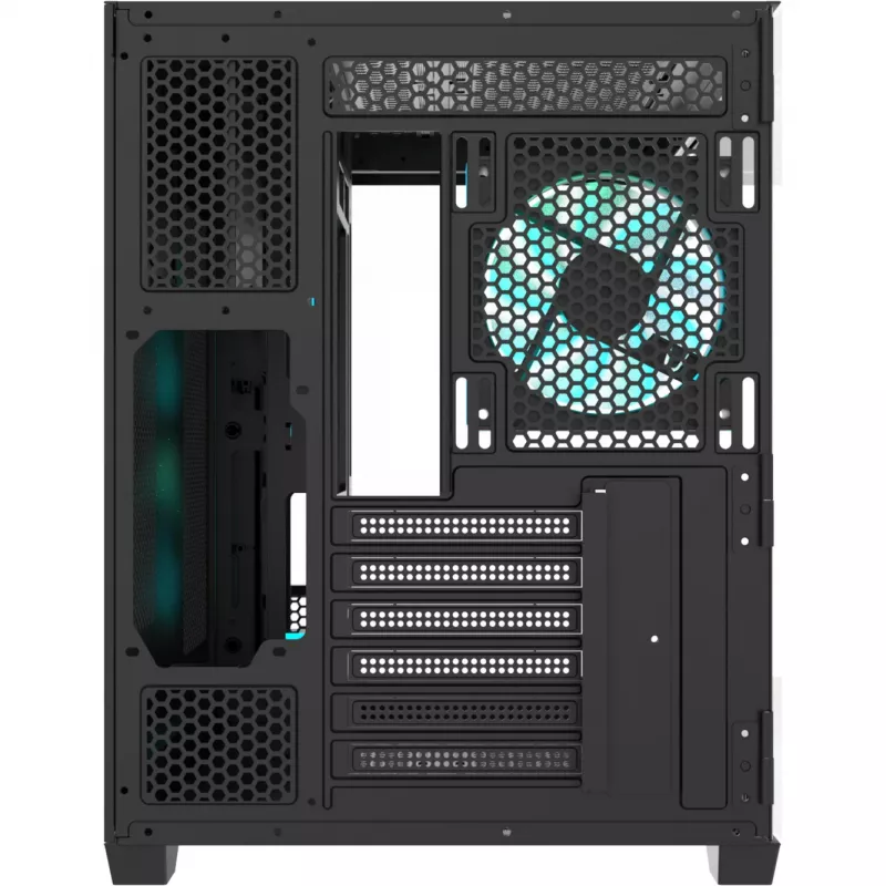 Thermaltake Vision 330 CR ARGB SE Edition Mid Tower Gehäuse, Schwarz, 3x gehärtete Glasscheiben, 3x CT140 ARGB Lüfter