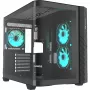 Thermaltake Vision 330 CR ARGB SE Edition Mid Tower Gehäuse, Schwarz, 3x gehärtete Glasscheiben, 3x CT140 ARGB Lüfter