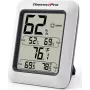 ThermoPro TP50 Digitales Thermo-Hygrometer mit großem LCD, Innenraumthermometer und Luftfeuchtigkeitsmonitor, Max/Min-Aufzeichnungen, Komfortanzeige, Tischaufsteller und Magnetmontage