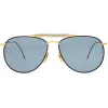 Thom Browne TB015LTDNVY62 Unisex Aviator Sonnenbrille Navy 62mm