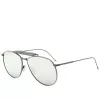 Thom Browne Unisex TB015LTDBLKGR Aviator Sonnenbrille 62/15/144 mm
