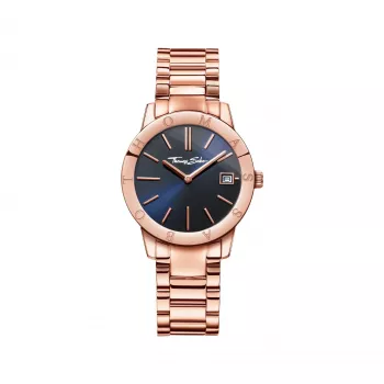 THOMAS SABO Damenuhr WA02152652093 33mm Roségold Edelstahl Mesh