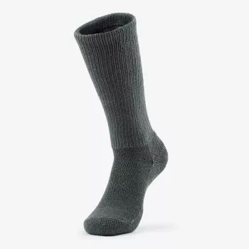 THORLO Herren Anti-Fatigue Military Over Calf Socken, Größe L (EU 43-47), Olivgrün