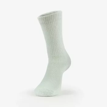 THORLO'S Diabetic Moderate Cushion Crew Socken für Damen, Salbei, Größe M (EU 38-42, US 6-9)