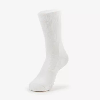 THORLO'S Experia PROLITE Ultra-Light Cushion Crew Lauf-Socken - Weiß