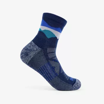 THORLO'S Light Cushion Ankle Wandersocken L (EU 43-47) Navy