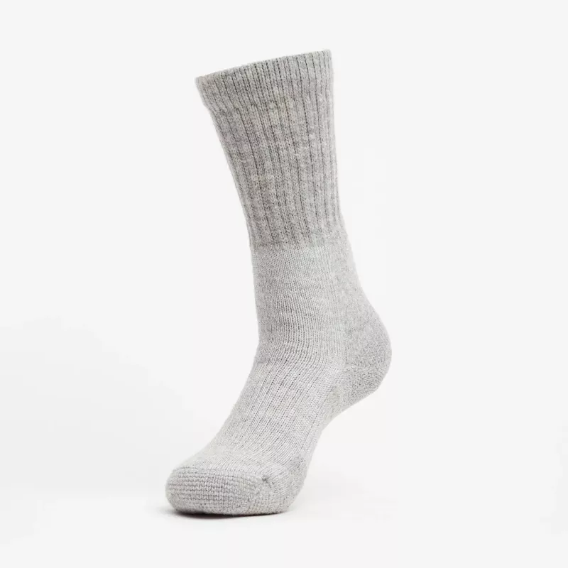 THORLO'S Trekking Socken Thorlo Maximum Cushion Crew Warm Light Grey