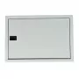 TIBOX AS116 Aufputz-Verteilerschrank 440x300x115mm, 16 Module, transparente Tür, Innenbereich