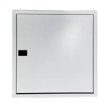 TIBOX AS216 Aufputz-Verteilerschrank, 2x16 Module, 440x450x115 mm, Weiß