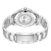 Timberland Herren Analog-Quarzuhr TDWGG0030001 45mm Edelstahlgehäuse braunes Lederarmband
