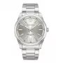Timberland Herren Analog-Quarzuhr TDWGG0030001 45mm Edelstahlgehäuse braunes Lederarmband