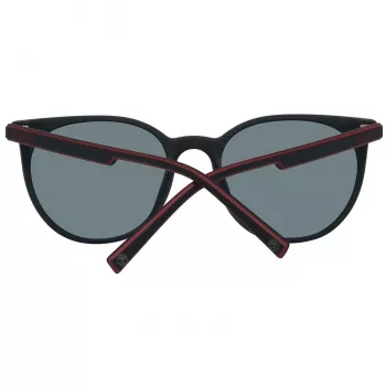 TIMBERLAND Herren Sonnenbrille TB9176-5302D - Matt Schwarzer Rahmen, Graue Polarisierte Gläser, 53mm