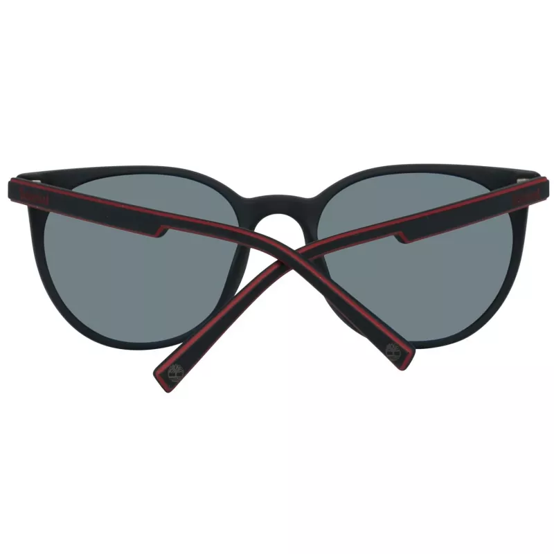 TIMBERLAND Herren Sonnenbrille TB9176-5302D - Matt Schwarzer Rahmen, Graue Polarisierte Gläser, 53mm